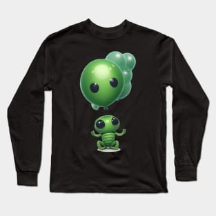 Cute alien Long Sleeve T-Shirt